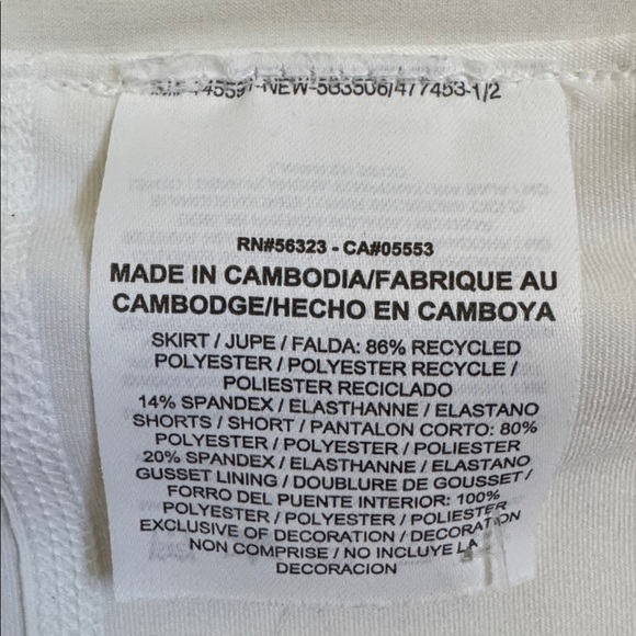 Nike DriFit Pleated Tennis Skort - Picture 5 of 7